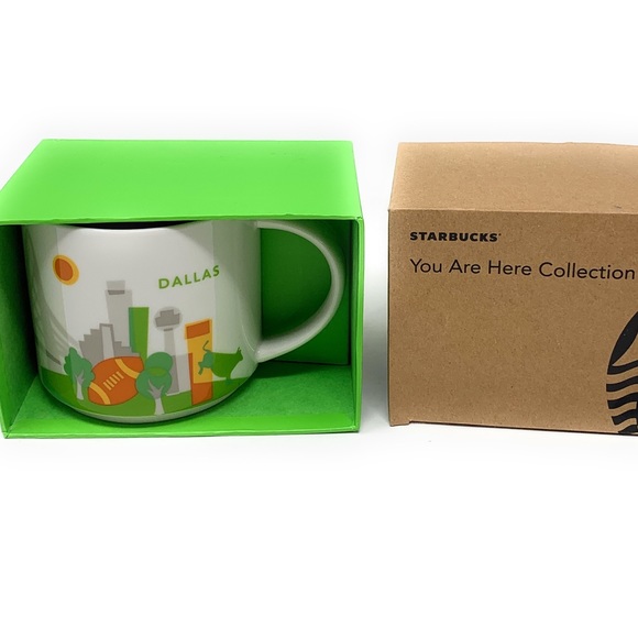 Dallas Starbucks Mug 14oz You Are Here Collection - Picture 2 of 2